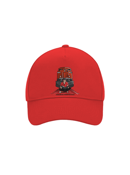 Studentská kolej kšiltovka baseballka Classic Red