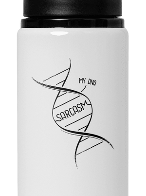 Sarcasm lahev na vodu White