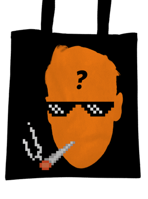 Thug life taška Black