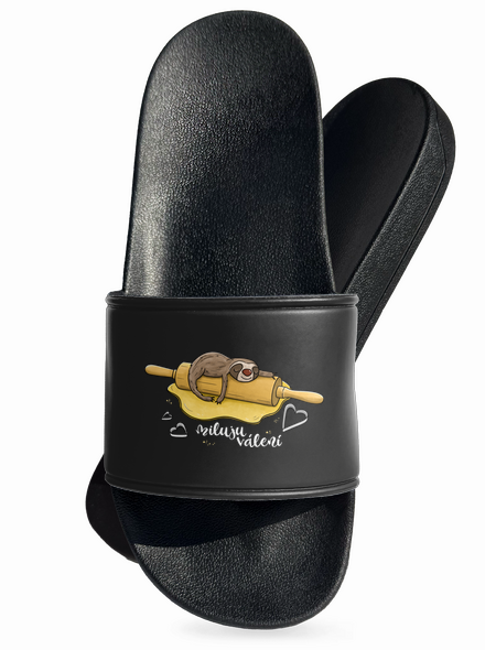 Miluju válení pantofle Black
