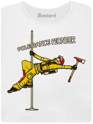 Pole Dance Pioneer dámské tričko premium White