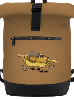 Miluju válení batoh Caramel