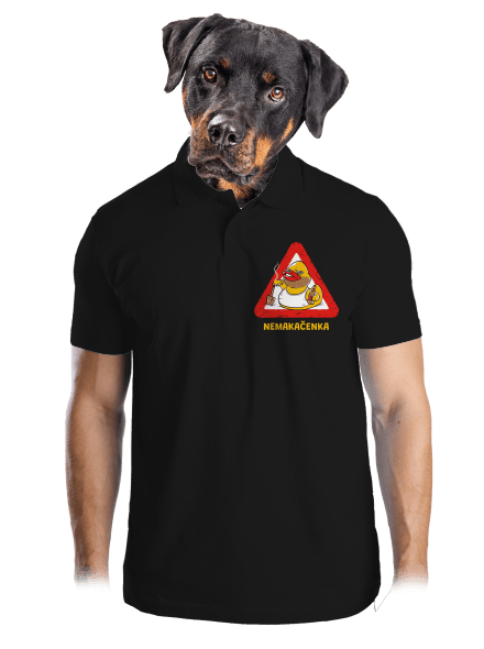 Nemakačenka pánská polokošile Black