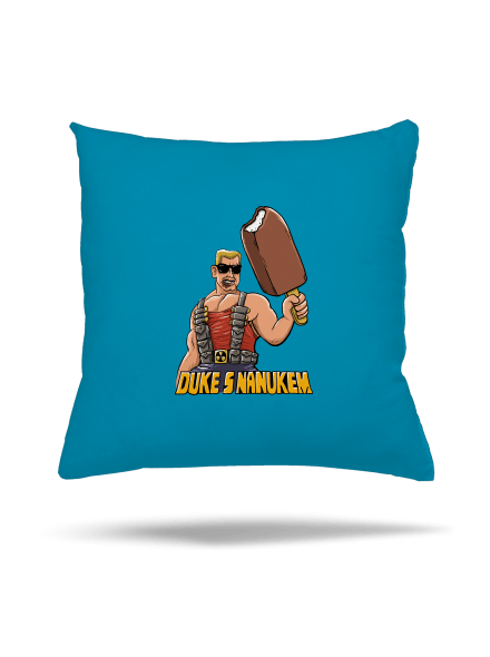 Duke s nanukem polštář Blue Turquoise