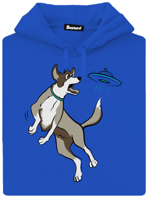 Létající talíř pánská mikina klokanka Royal