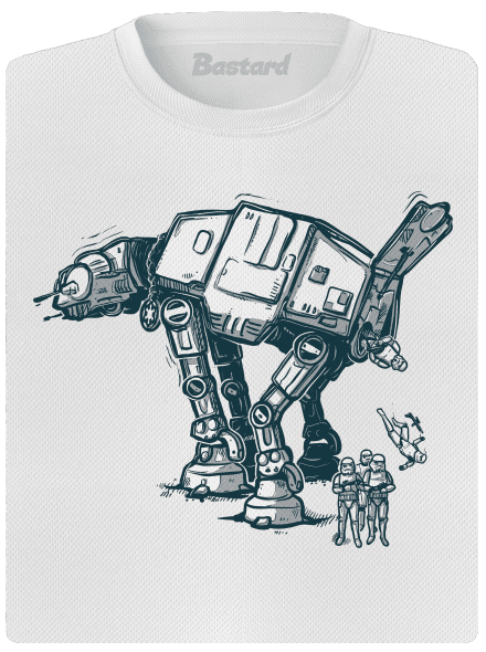 AT-AT dámské sportovní tričko White