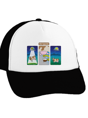 Alien Cappuccino kšiltovka truckerka Black cap