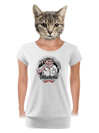 dámské tričko s lemem