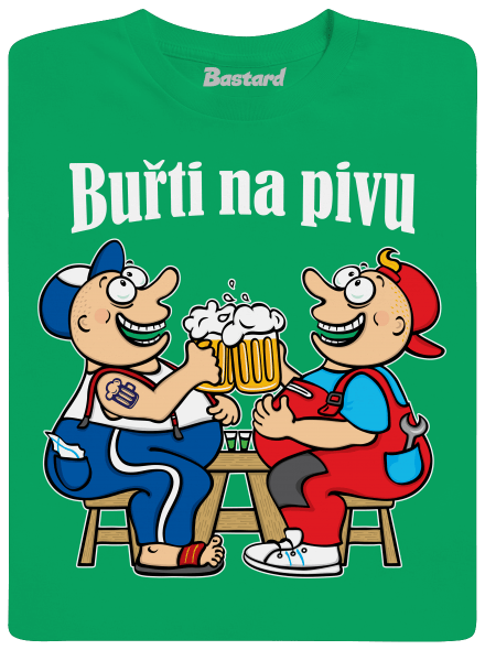 Buřti na pivu dětské tričko Kelly Green