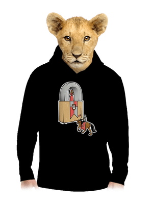 dětská mikina klokanka