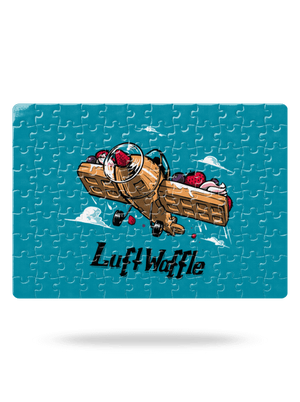 Luftwaffle puzzle White
