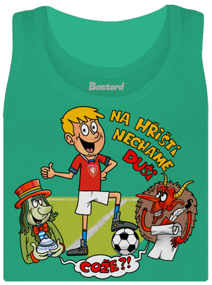 Na hřišti necháme duši dámské tílko klasické Mint Mal