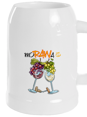 Morawa půllitr White