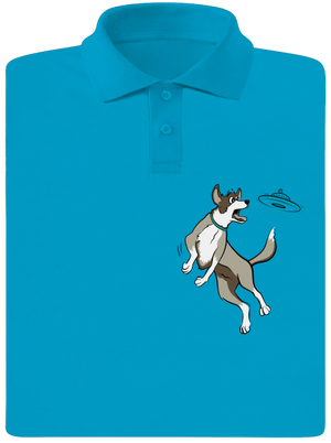 Létající talíř pánská polokošile Blue Atol