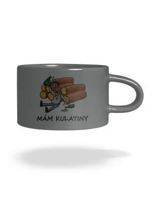 Mám kulatiny hrnek makronka Grey Macaron