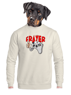 unisex mikina bez kapuce