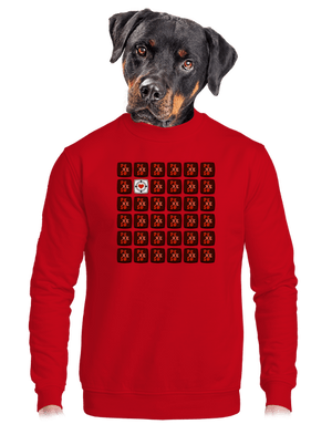 unisex mikina bez kapuce