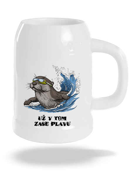Už v tom zase plavu půllitr White
