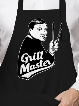 Grill master zástěra Black