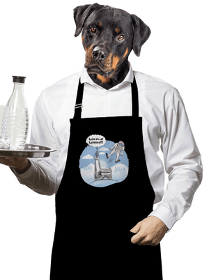 Lyže zástěra Black