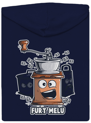 Mlýnek pánská mikina na zip Navy