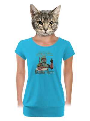 dámské tričko s lemem