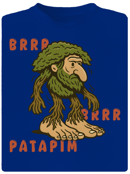 Brrr Brrr Patapim – Italian Brainrot pánské sportovní tričko Royal Blue Mal
