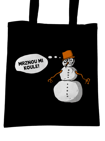 Mrznou mi koule taška Black