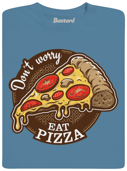 Pizza pánské tričko Stone Blue