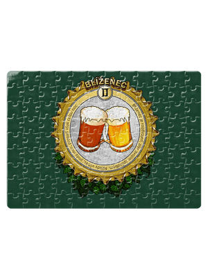 Pivní horoskop: Blíženec puzzle White