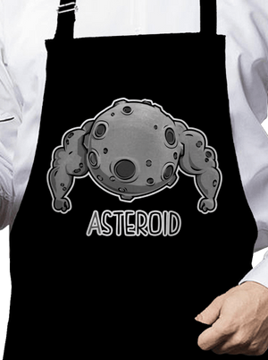 Asteroid zástěra Black