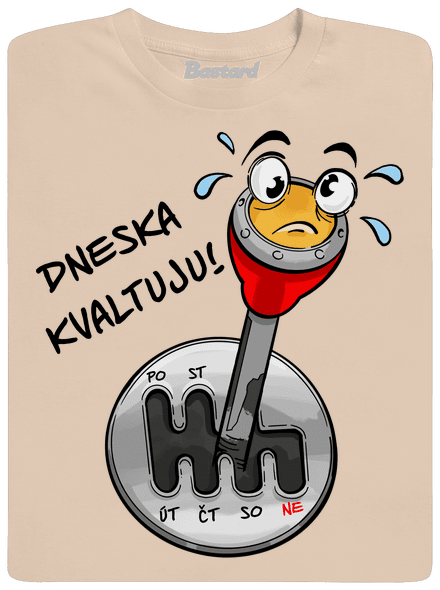 Dneska kvaltuju pánské tričko Sand