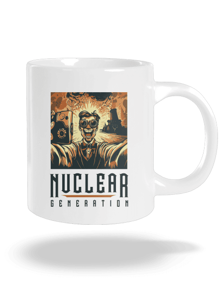 Nuclear generation velký hrnek White