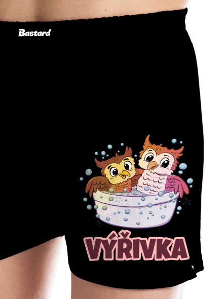 Výřivka pánské trenky Black