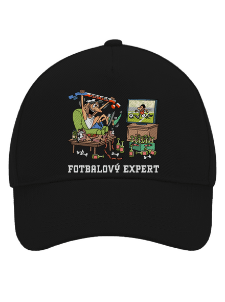 Fotbalový expert kšiltovka baseballka Black