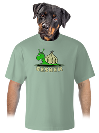 unisex tričko oversized