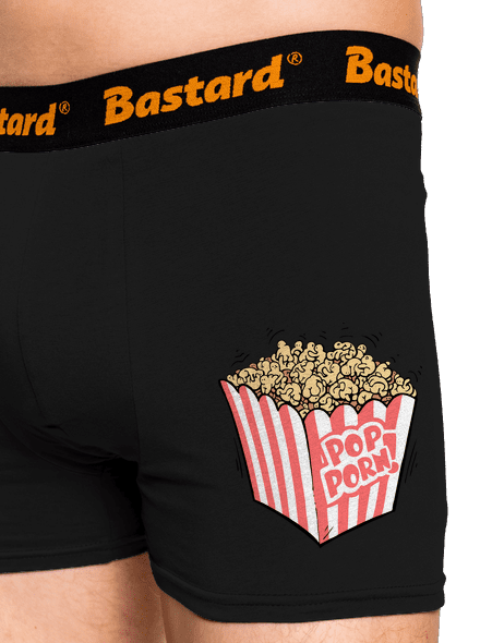 Popporn boxerky Black