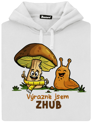 Jsem zhub dámská mikina klokanka White