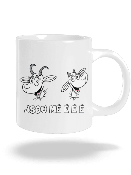 Kozy Jsou méééé velký hrnek White