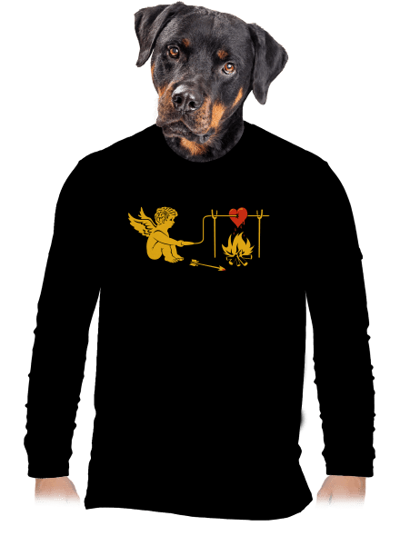 Amorek pánské dlouhý rukáv Black