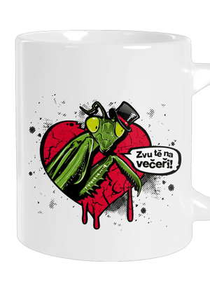 K sežrání velký hrnek White