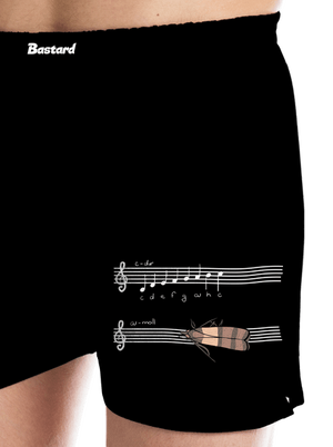 A - moll pánské trenky Black