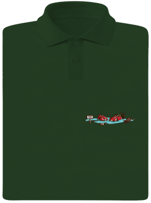 Kachny pánská polokošile Bottle Green Mal