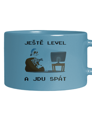 Ještě level hrnek makronka Blue Macaron