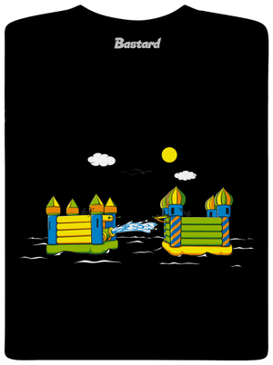 Bitva o hrad dětské tričko Black