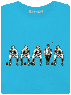 Nevinen dámské tričko s lemem Blue Atol