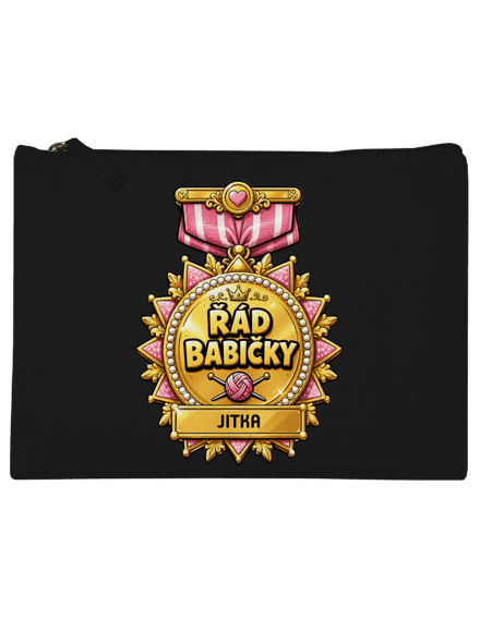 Řád babičky taštička Black