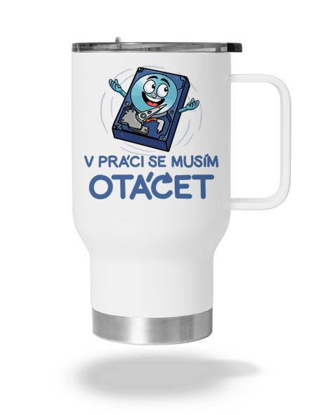 Musím se otáčet termohrnek White