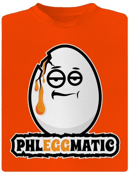 Phleggmatic pánské sportovní tričko Neon Orange