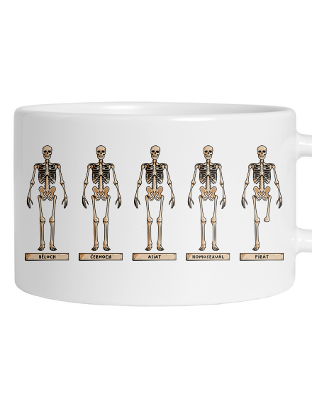 Kostry hrnek makronka White